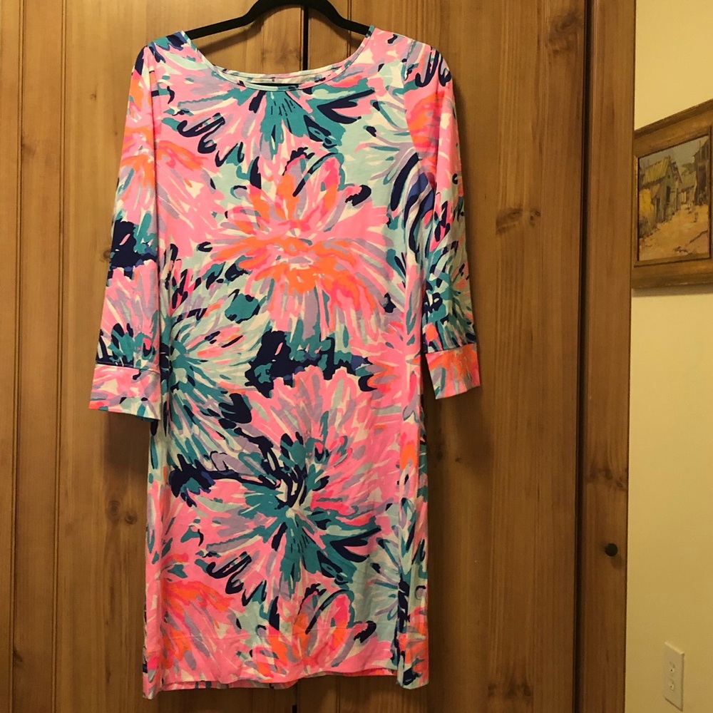EUC LILLY PULITZER Marlowe boatneck dress